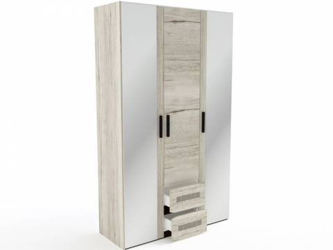 Шкаф 3-х дверный Мале