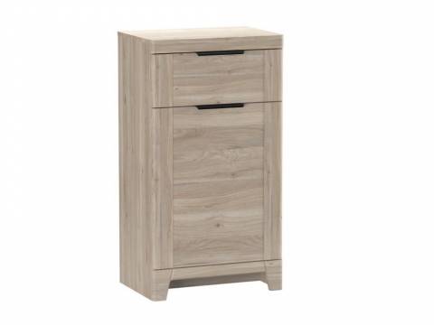 Тумба высокая узкая Юта Дуб Мария