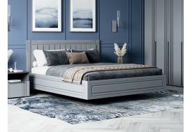 Кровать Вита 1200 тёмно серый лофт без основания