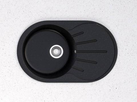 Мойка каменная врезная МК МВ110-Q4 черный