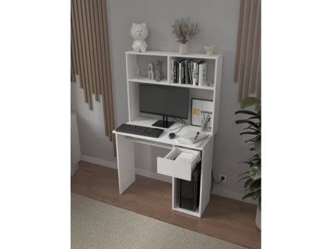 Стол письменный с ящиком арт. 234 белый