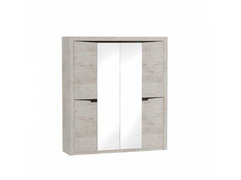 Шкаф 4 дверный Соренто Дуб Бонифаций