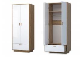 Шкаф Эго ШК-1 белый глянец цоколь