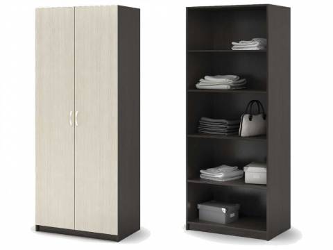 Шкаф с полками ШК 555 Басса