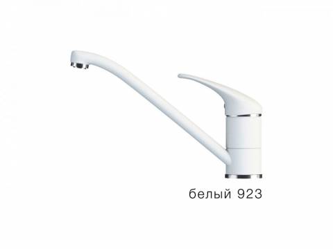 Смеситель для кухни низкий Эко Tolero Белый 923