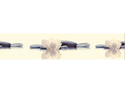 Фартук с фотопечатью Цветы и камни SP255