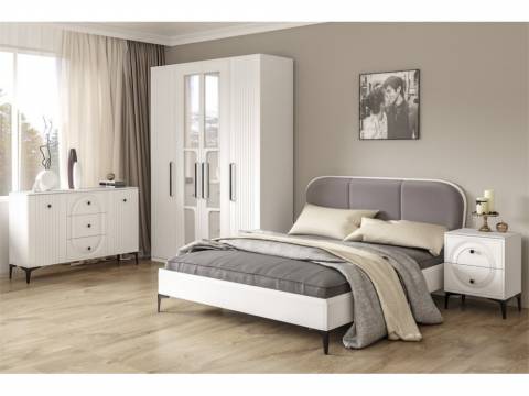 Спальня Валенсия с четырехстворчатым шкафом