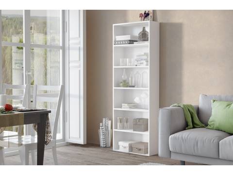 Стеллаж Лофт белый