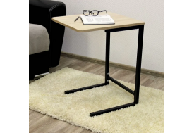 Приставной столик Стеллс-2 дуб сонома - черный