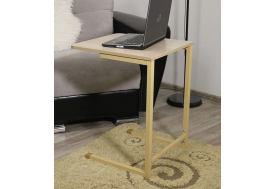 Приставной столик Стеллс-2 дуб сонома - крем