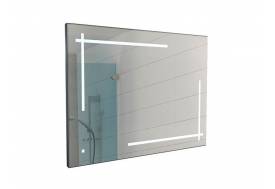 Зеркало Рэй Ray 100 black с подсветкой Sansa